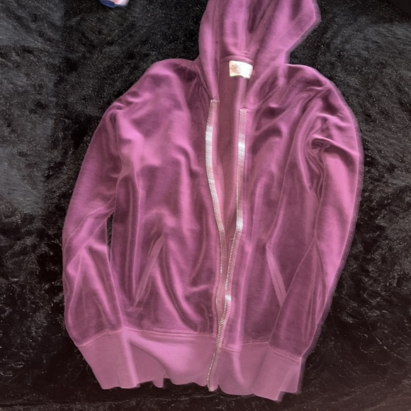 COPY - Y2K juicy couture velvet purple zip up - Picture 3 of 9